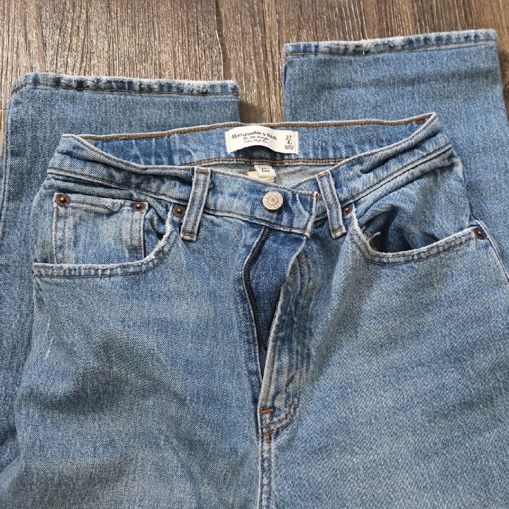 Levi's Blue Straight Leg Jeans Classic Denim